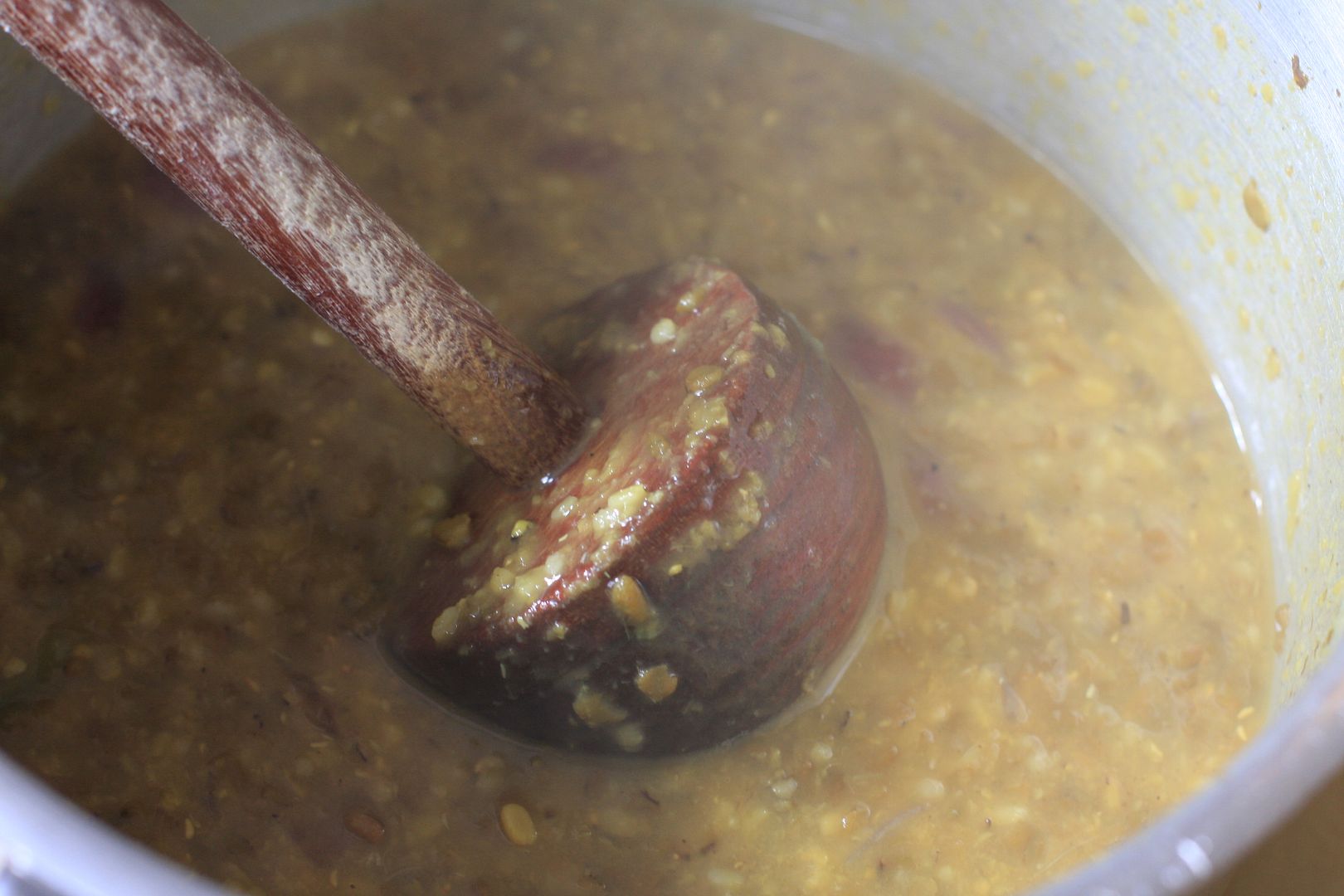 Quick Green Split Moong Dal with Pressure Cooker Paasi Paruppu